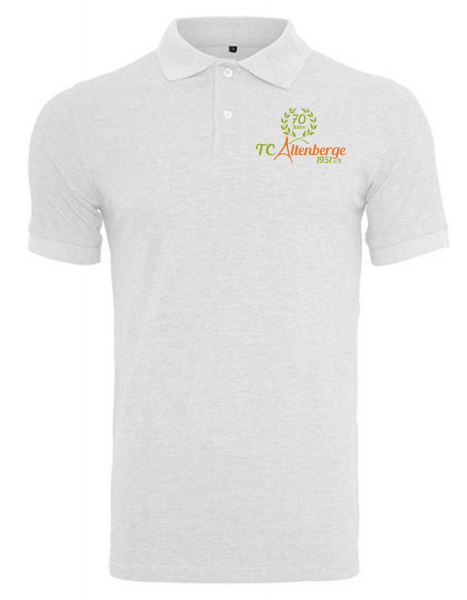 Poloshirt TC Altenberge 70 Jahre hellgrau