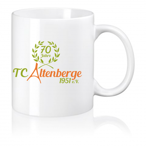 Tasse TC Altenberge 70 Jahre